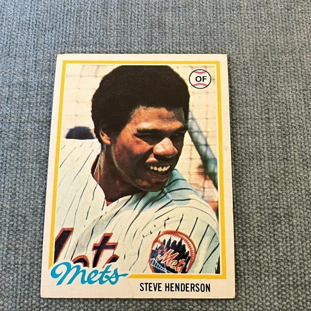 1978 Topps New York Mets Baseball Card Trading Card